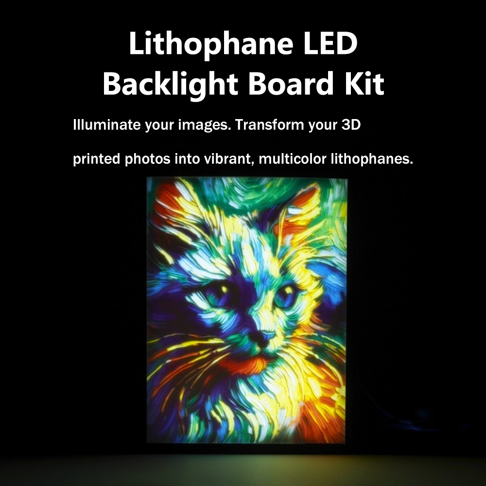 KC010 Lithophane CMYK PLAFilam - Pla Filament review and price