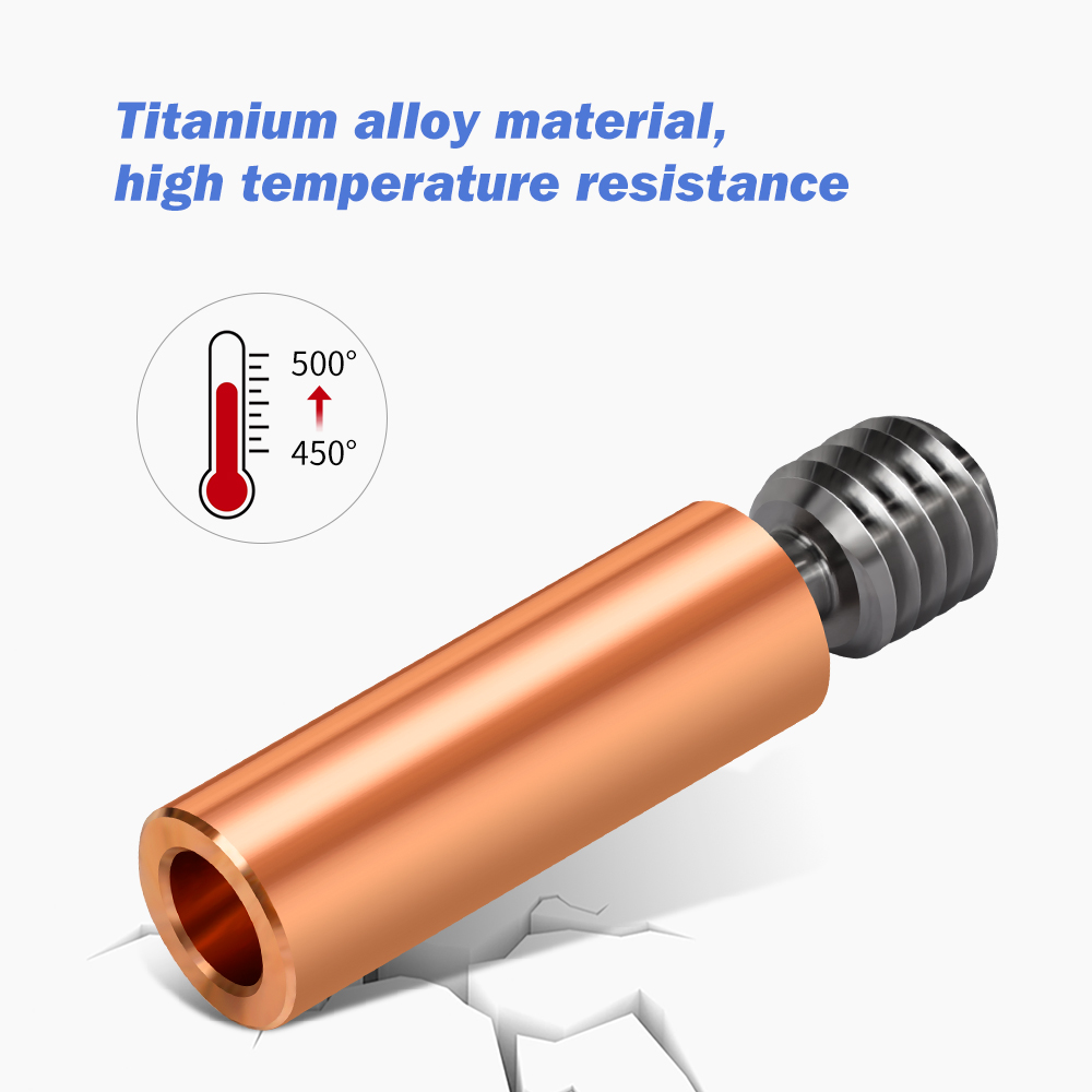 Bimetal CR10 Heatbreak Titaniu - Btt Skr Mini review and price