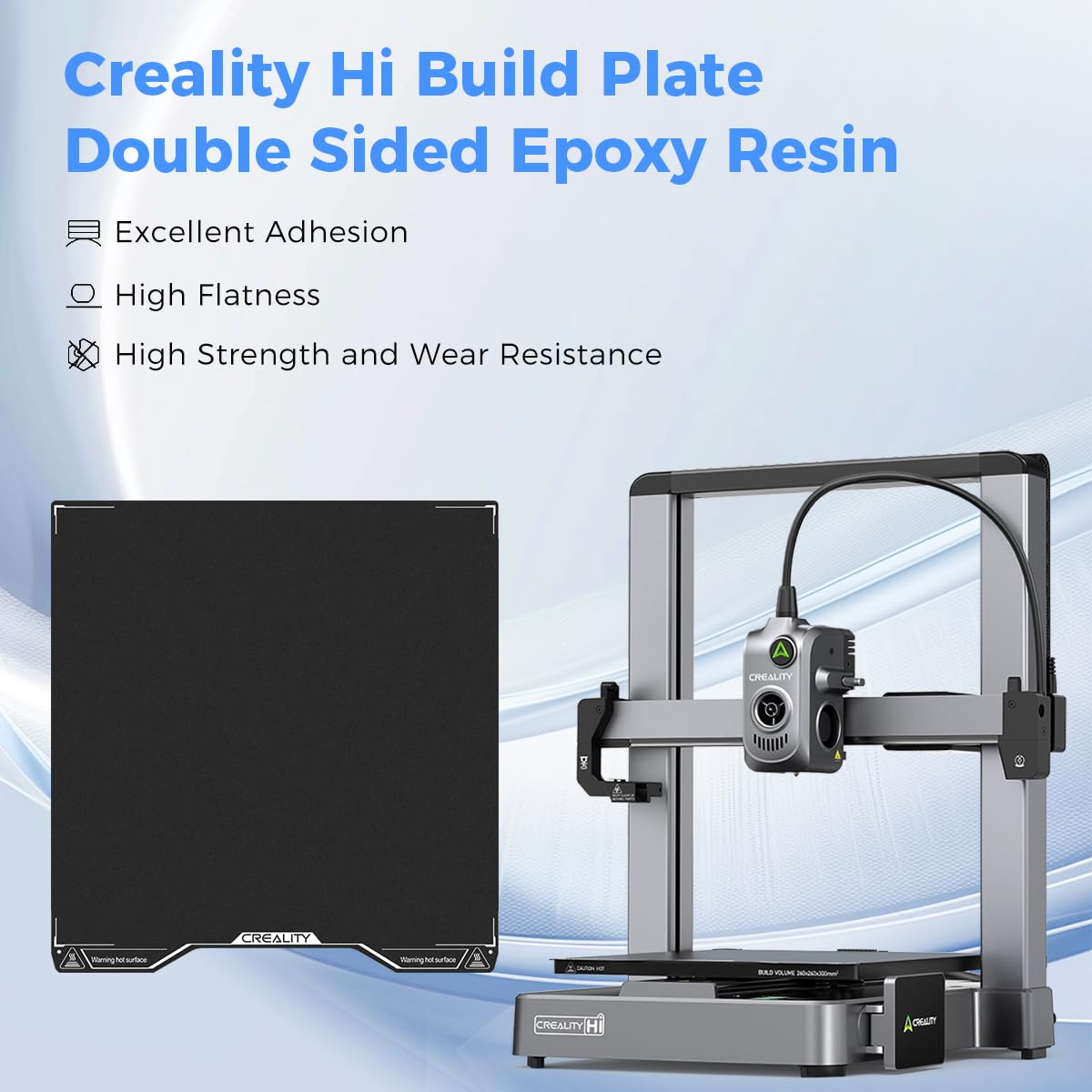 Creality Hi Epoxy Resin Build  - 3D Printer Bed review and price