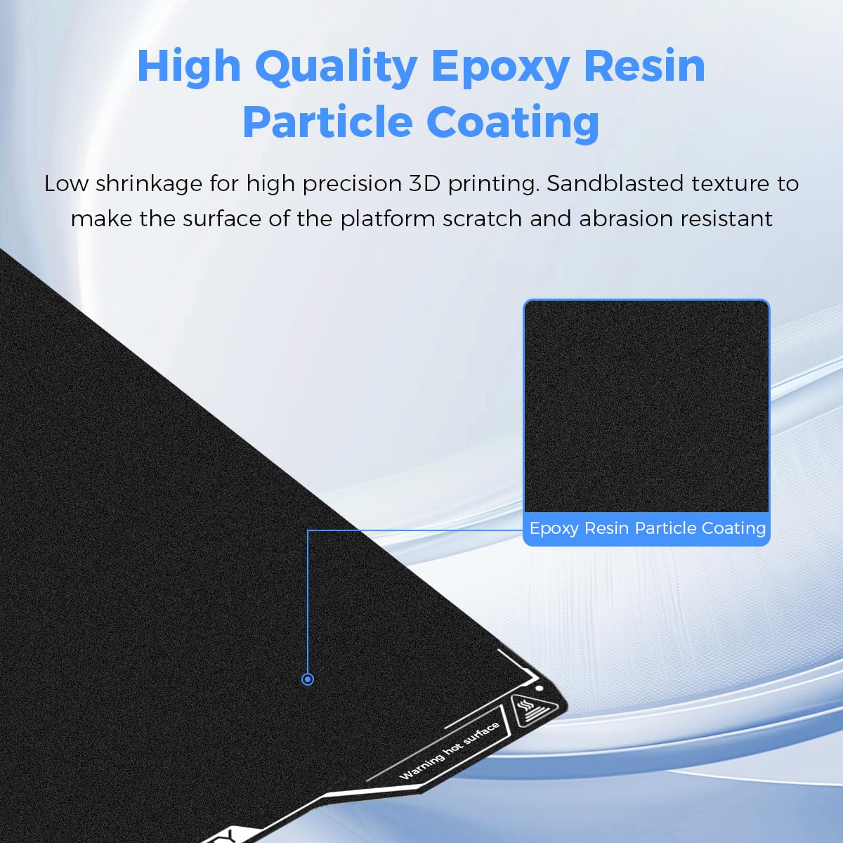 Creality Hi Epoxy Resin Build  - 3D Printer Bed review and price