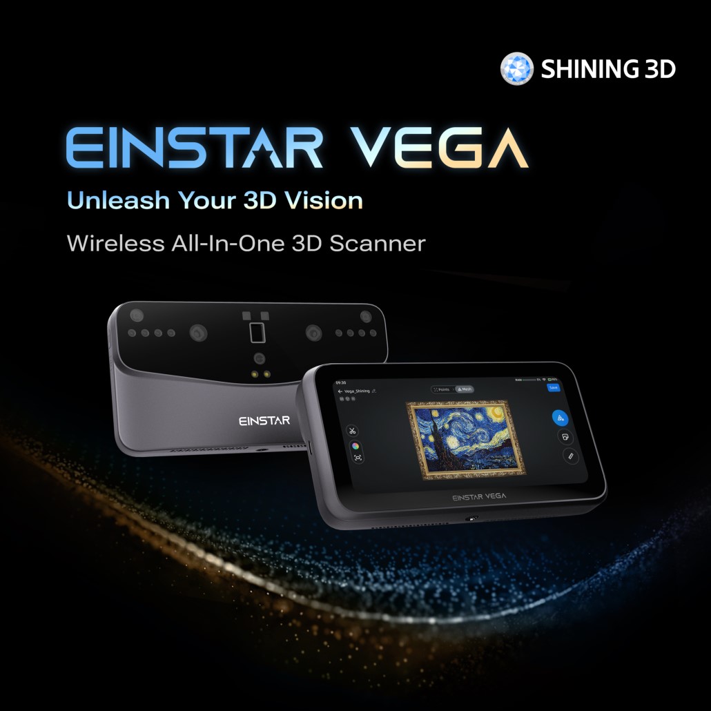 Shining Einstar Vega  Scanner  - Handheld 3D Scanner High Precision review and price