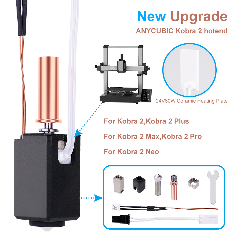 Hotend Kit for Anycubic Kobra  - Hotend Assembly review and price