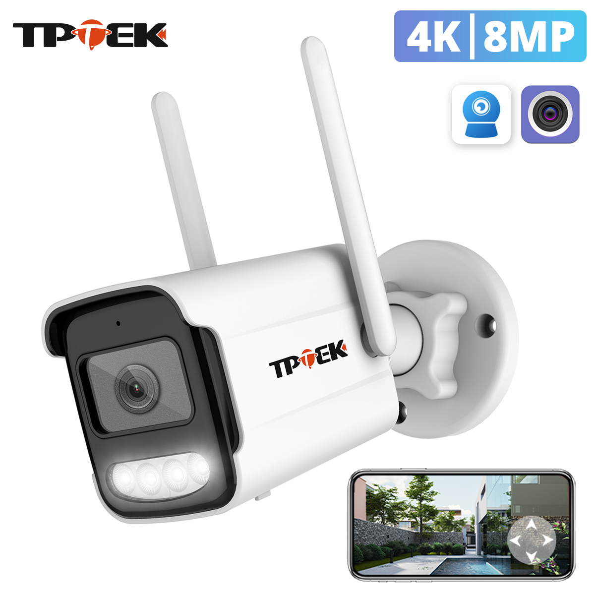 8MP 4K IP Camera Wifi Surveill - Btt Skr Mini review and price