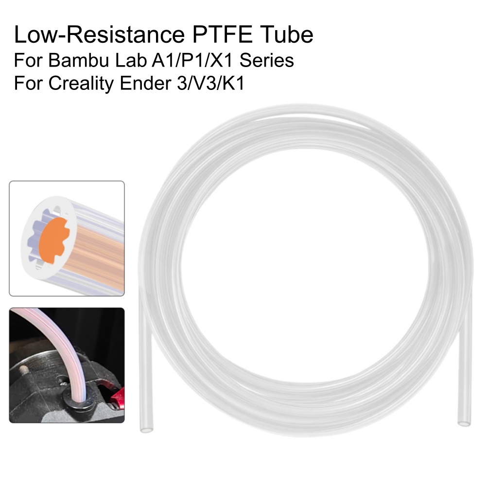 Star-Shape PTFE Tube Filament  - Bowden Tube review and price