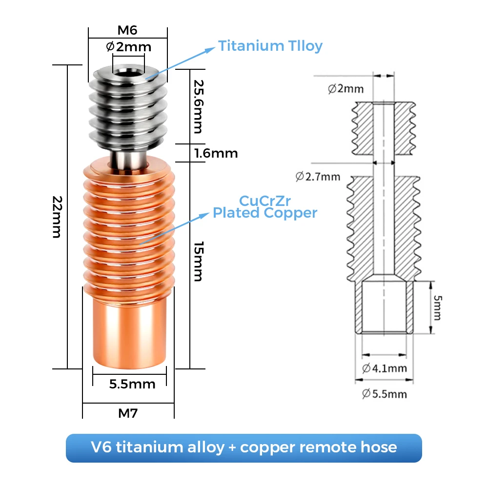 High Quality E3D V6 Throat V5  - Direct Drive Extruder review and price