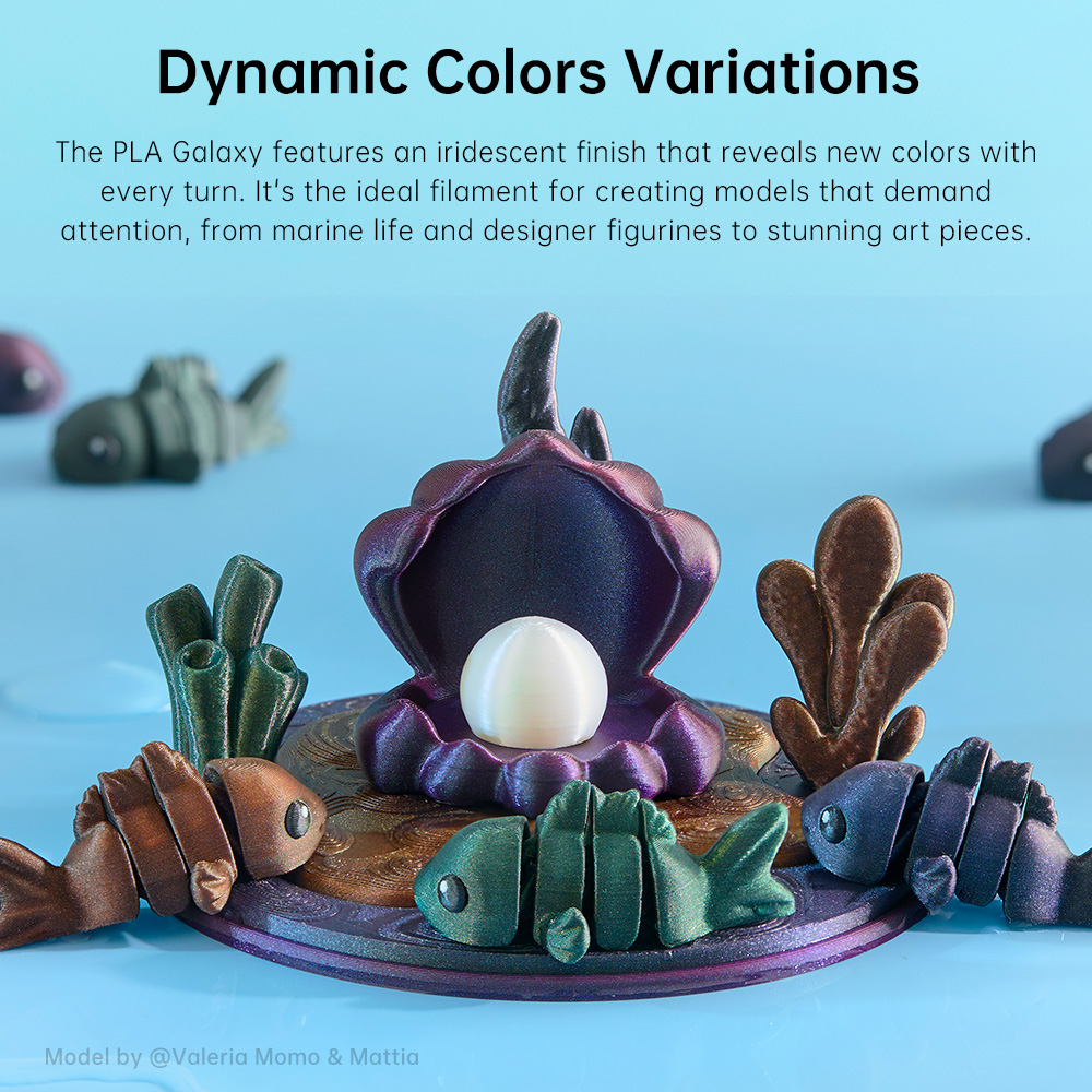 ANYCUBIC PLA Galaxy Filament S - Filament 1.75 review and price
