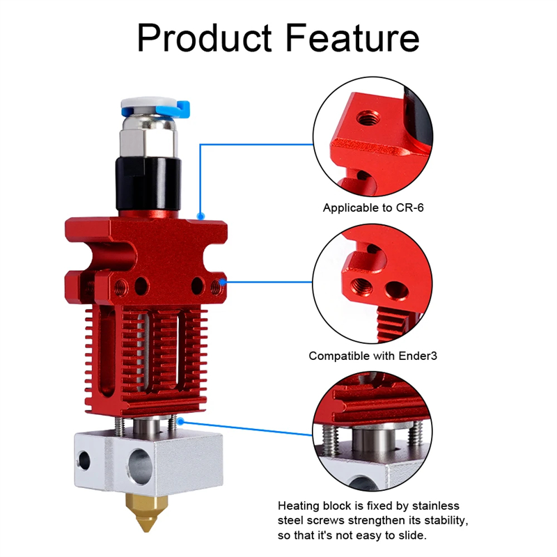 3D Printer Parts CR6 SE J-head - Direct Drive Extruder review and price