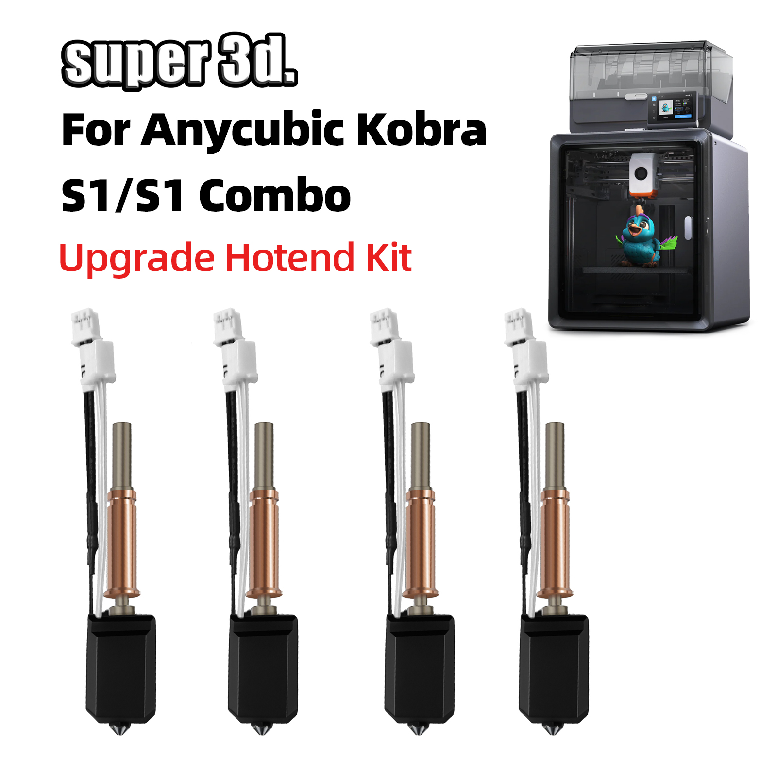 For Anycubic Kobra S1 Hotend K - Hotend 0.4Mm review and price