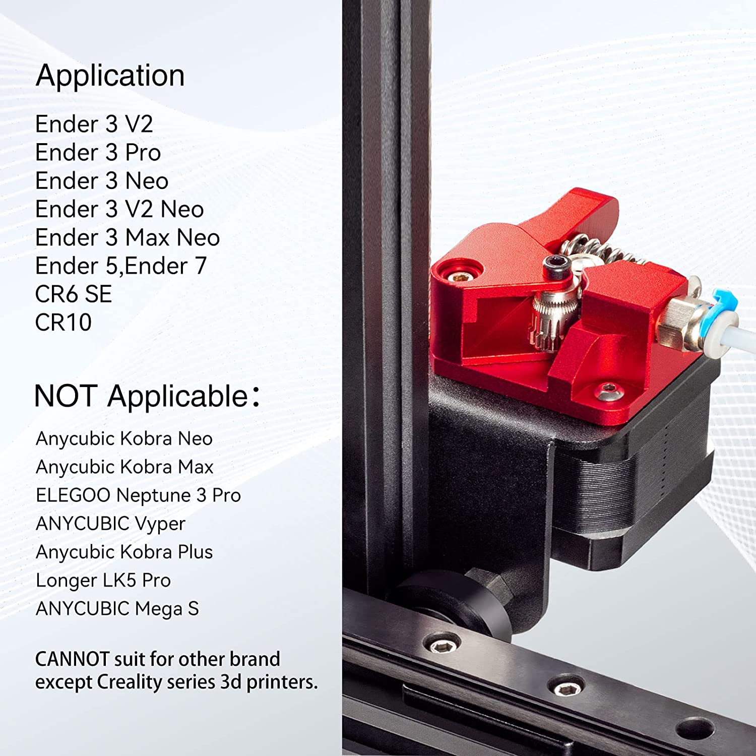 Upgrade Kit Dual Gear Extruder - Bowden Tube review and price