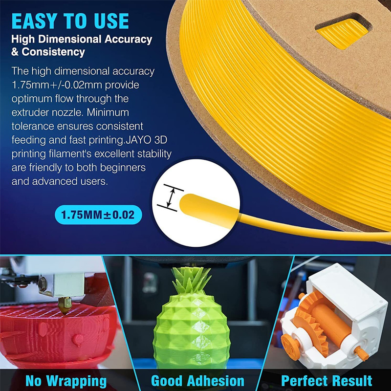 JAYO 3D Printer PLA/PETG/PLA+  - Filament 1.75 review and price
