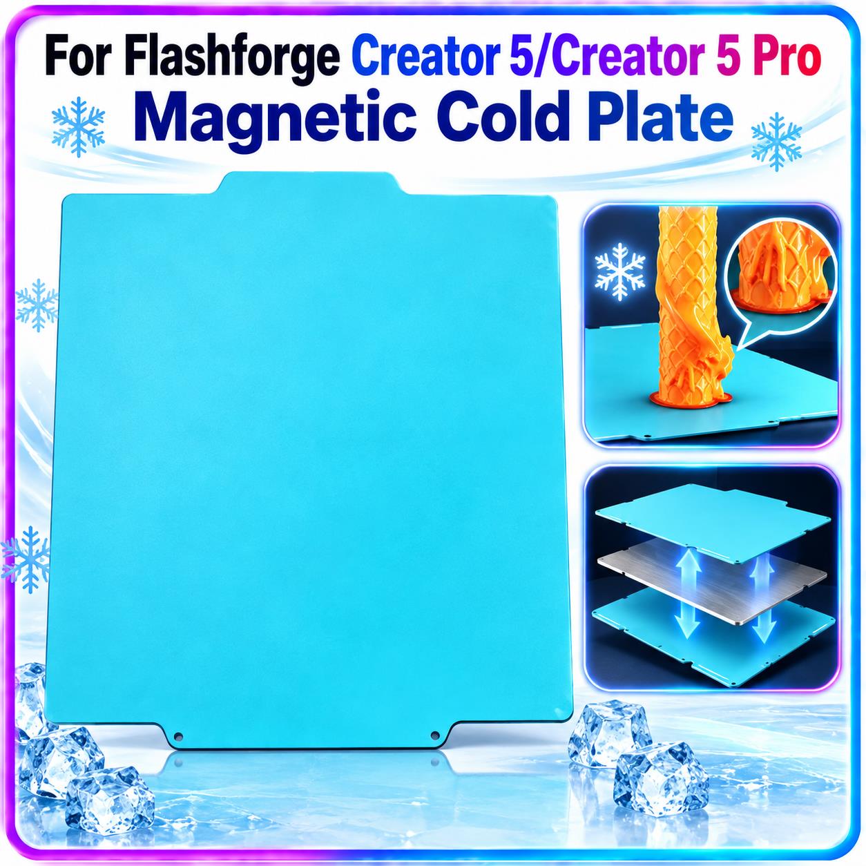 Cold Plate for Flashforge Crea - 3D Printer Bed review and price