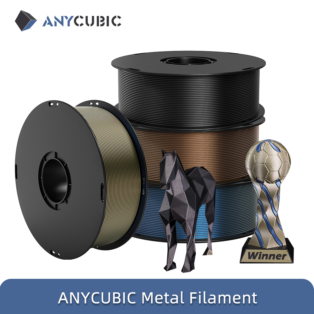 ANYCUBIC 4kg/1kg Metal Filamen - Filament 1.75 review and price