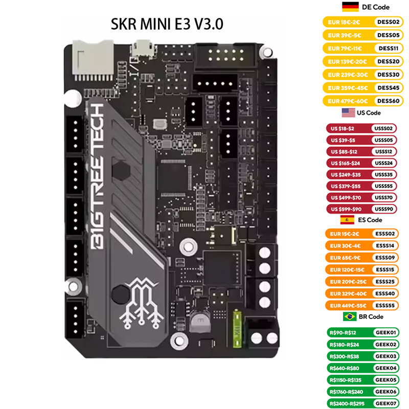 BIGTREETECH SKR MINI E3 V3.0 3 - Skr Mini E3 review and price