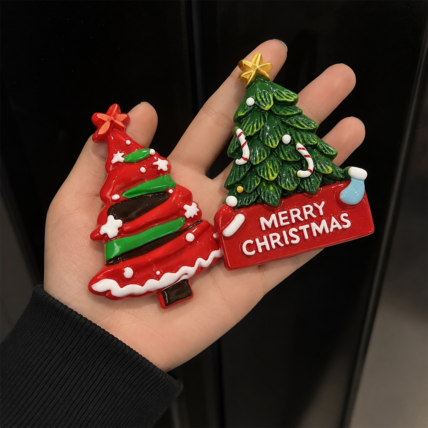 Christmas Refrigerator Magnets - Resin review and price