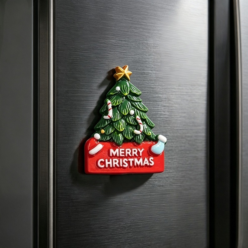 Christmas Refrigerator Magnets - Resin review and price