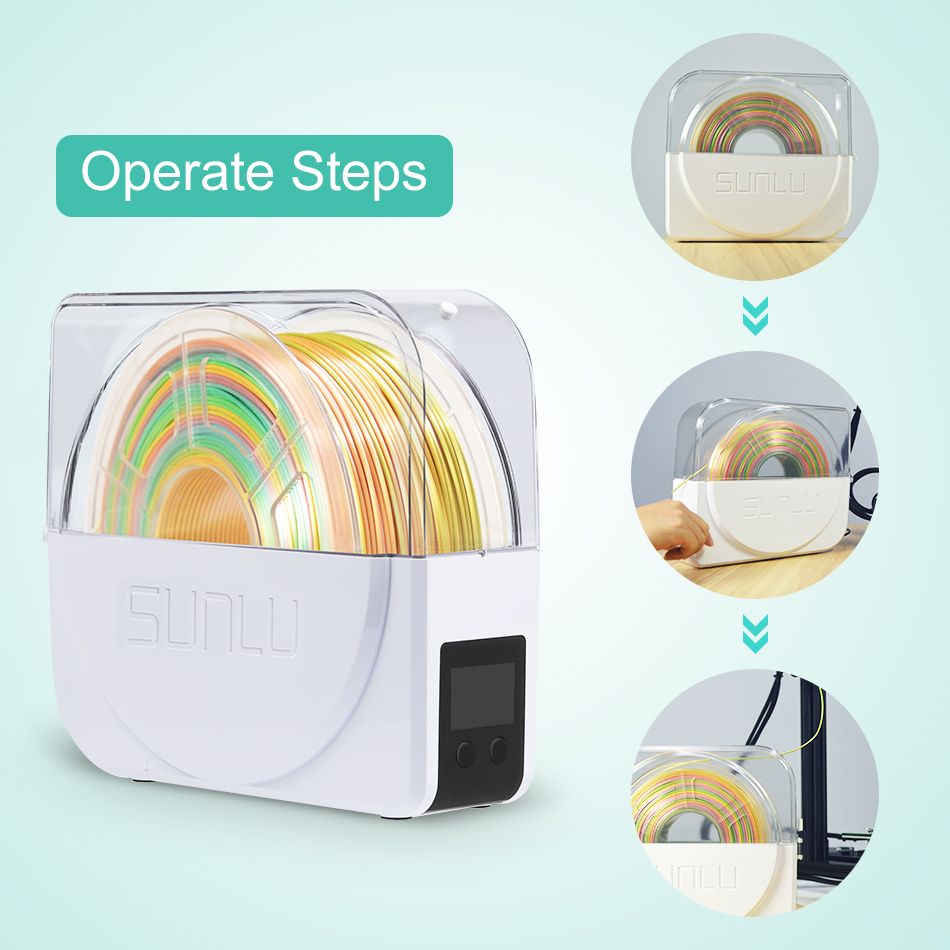 SUNLU Filament Dryer S1 Plus B - Filament 1.75 review and price